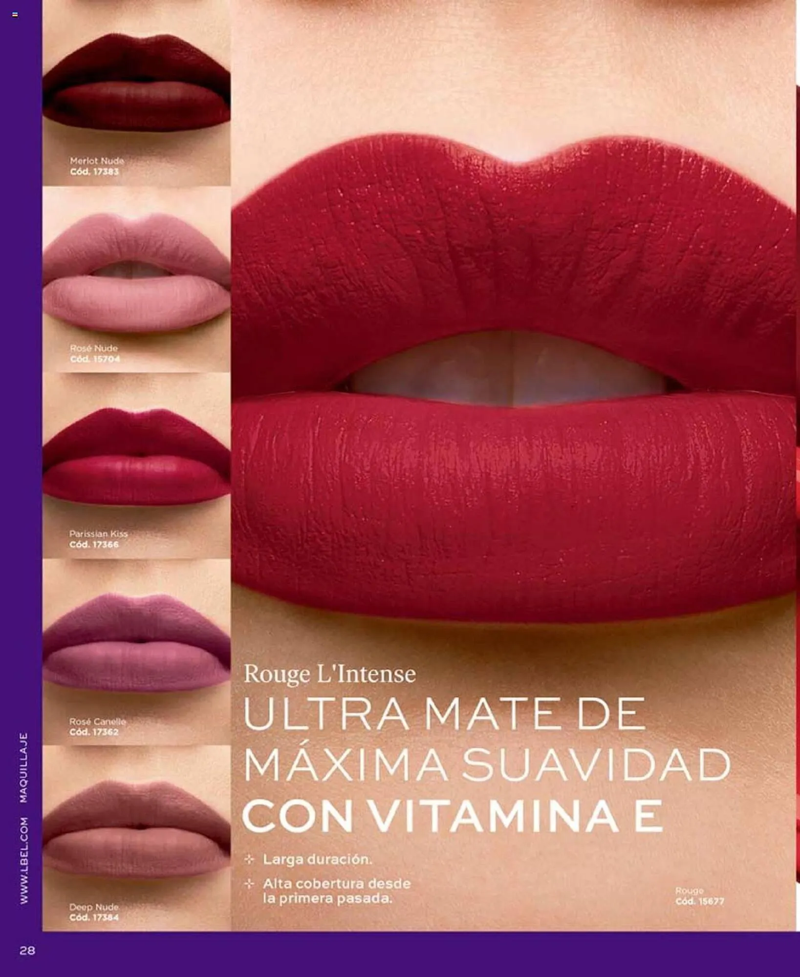 Catalogo de Catálogo L'bel 21 de agosto al 10 de septiembre 2023 - Pag 28