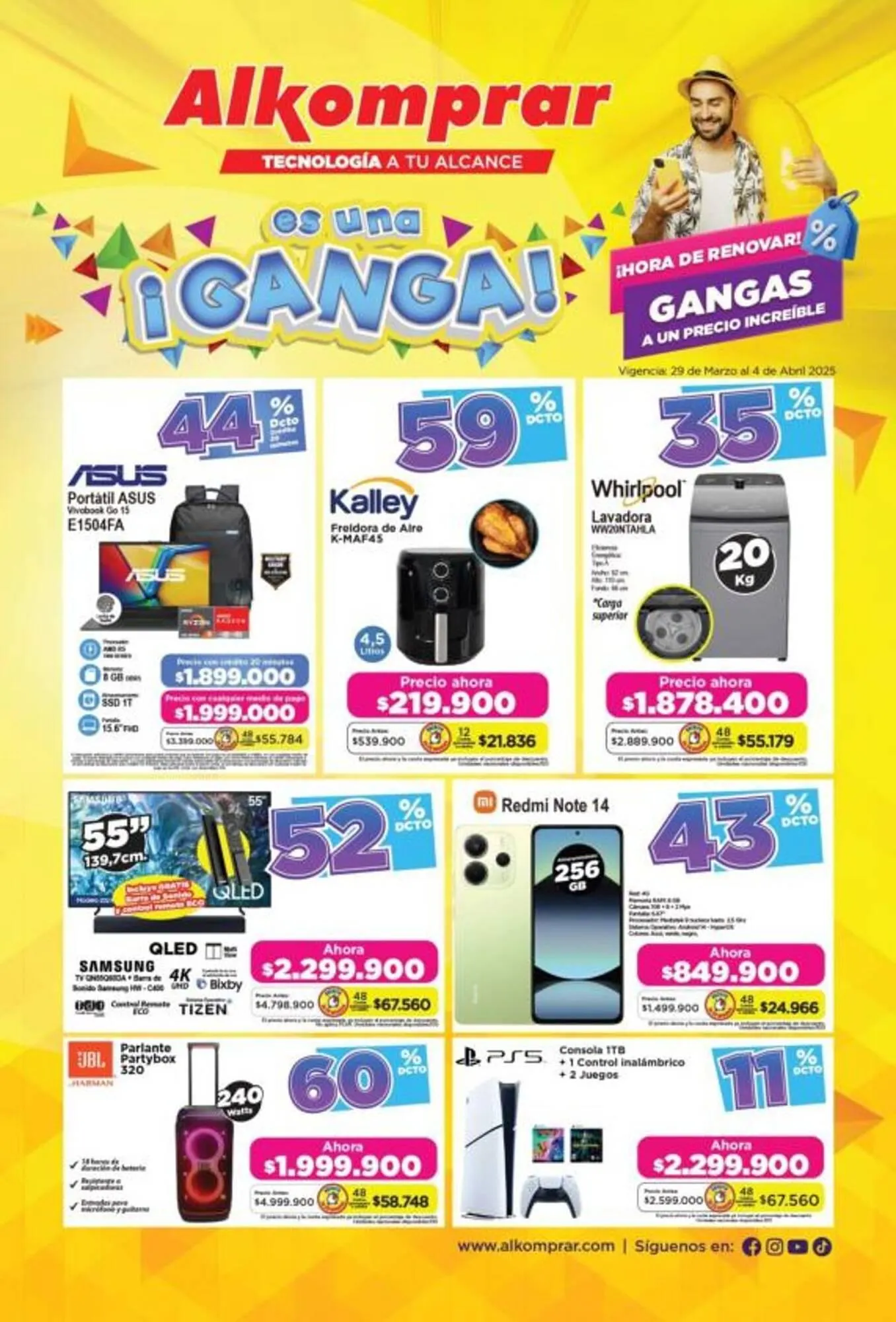 Catalogo de Catálogo Alkomprar 29 de marzo al 31 de marzo 2025 - Pag 1