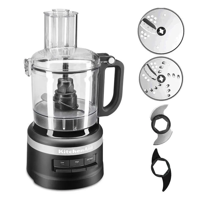 Procesador de 7 tazas KitchenAid Black Matte