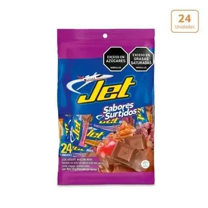Glina. JET Sabor surtido 24bolx24undx6g