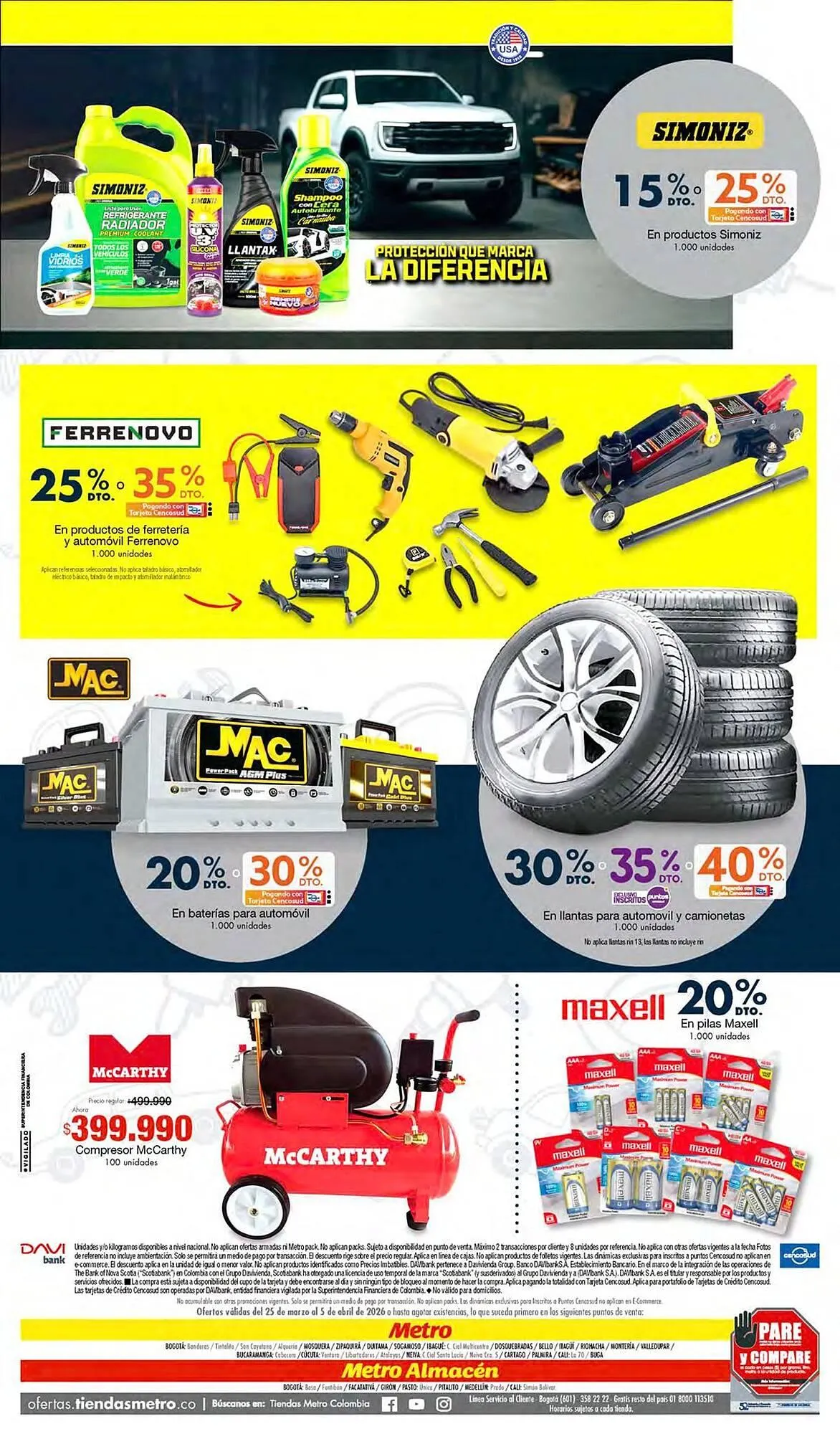 Catalogo de Catálogo Metro 2 de abril al 5 de abril 2026 - Pag 20