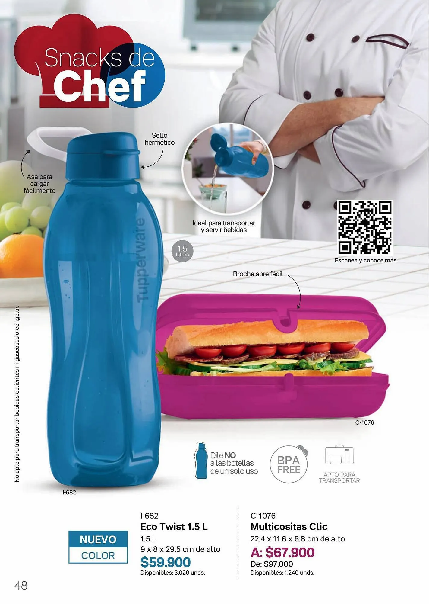 Catalogo de Catálogo Tupperware 8 de septiembre al 5 de octubre 2023 - Pag 48