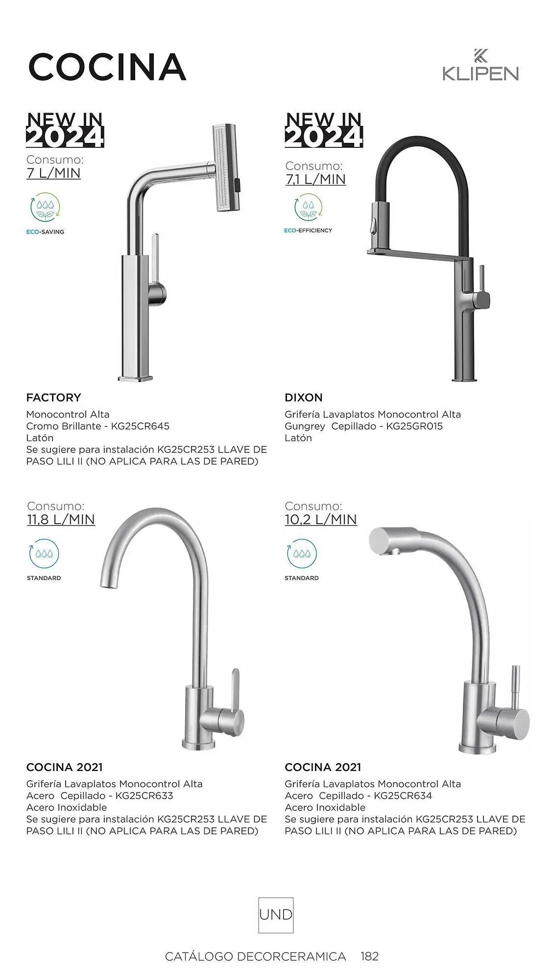 Catalogo de Catálogo Decorceramica 6 de noviembre al 6 de mayo 2025 - Pag 182