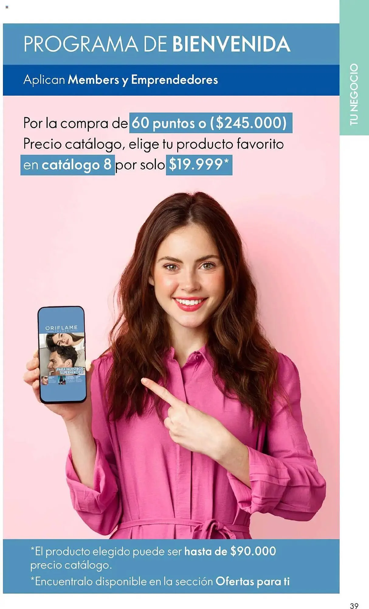Catalogo de Catálogo Oriflame 31 de mayo al 20 de junio 2025 - Pag 39