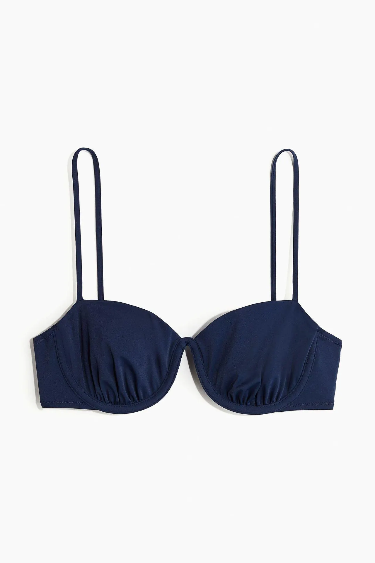 Top de bikini balconet sin acolchado