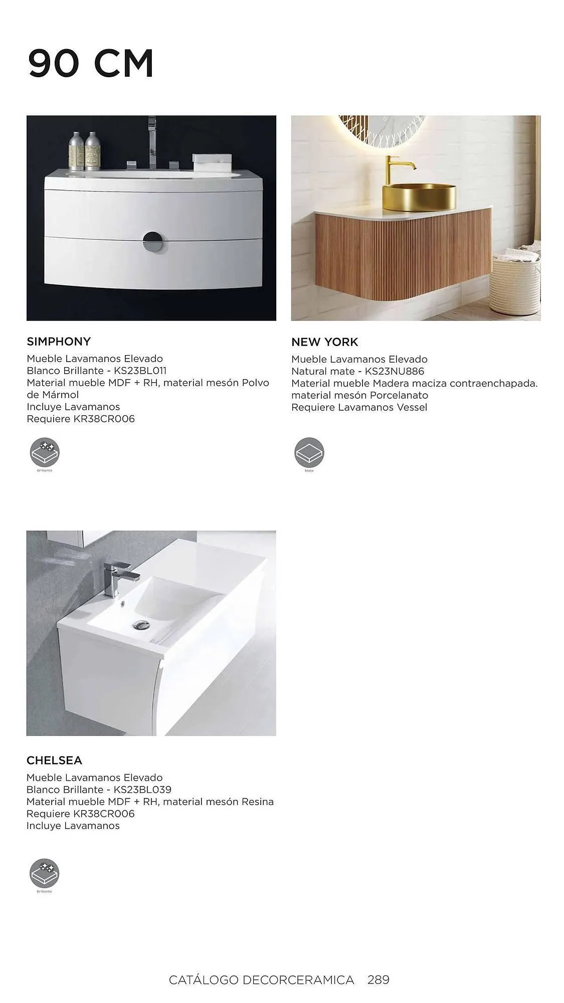 Catalogo de Catálogo Decorceramica 6 de noviembre al 6 de mayo 2025 - Pag 289