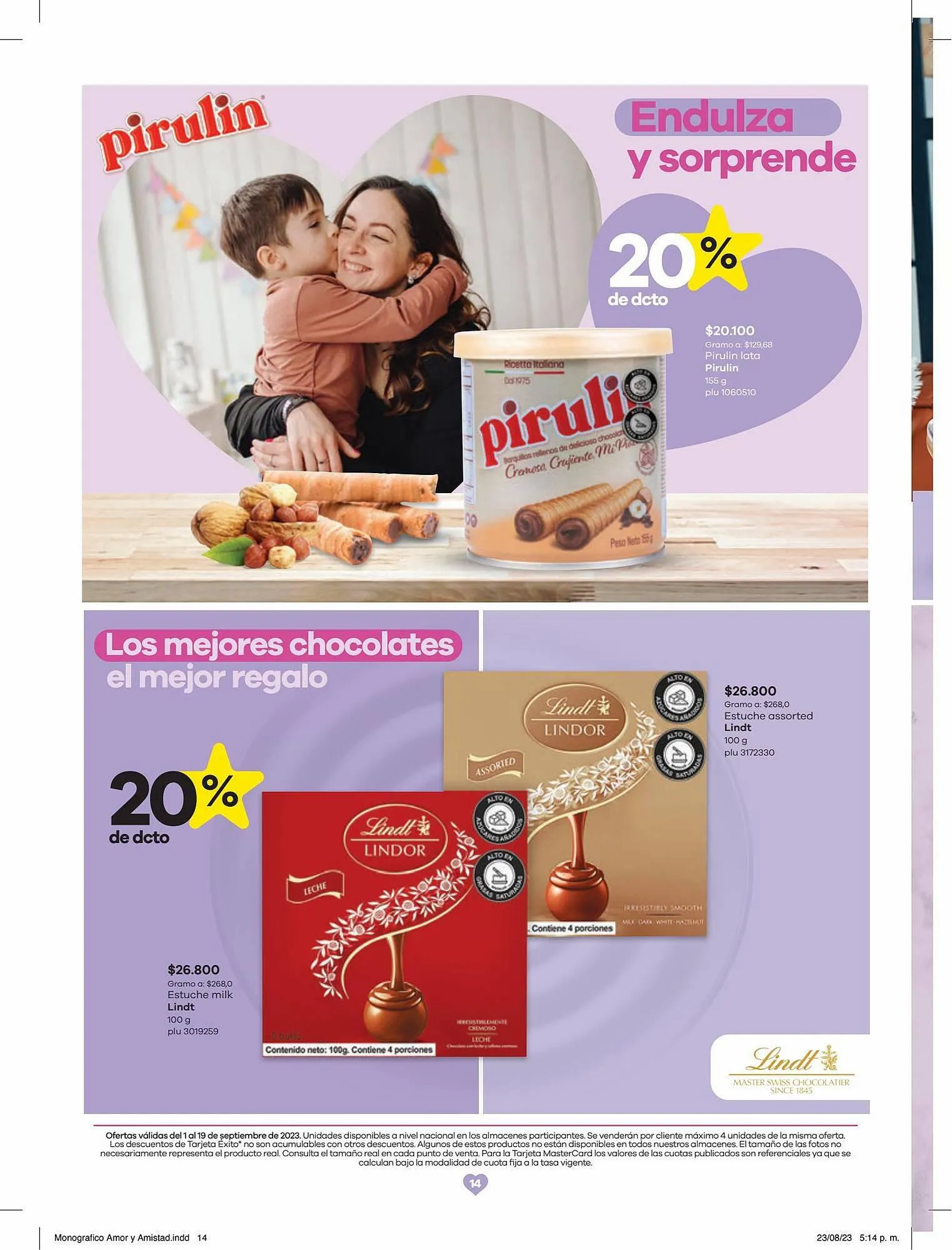 Catalogo de Catálogo Éxito 1 de septiembre al 19 de septiembre 2023 - Pag 14