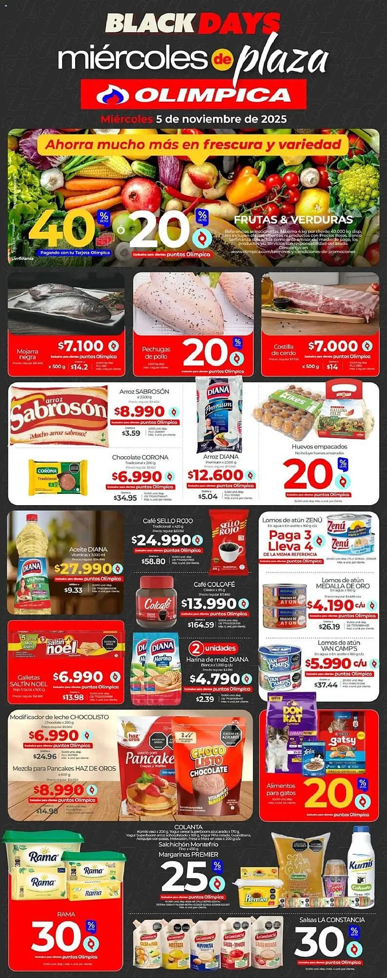 Catalogo de Catálogo Olímpica 3 de noviembre al 5 de noviembre 2025 - Pag 1