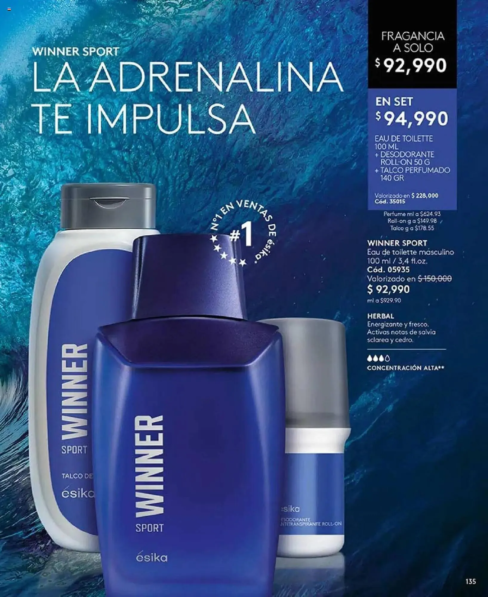 Catalogo de Catálogo Ésika 9 de julio al 1 de septiembre 2025 - Pag 135