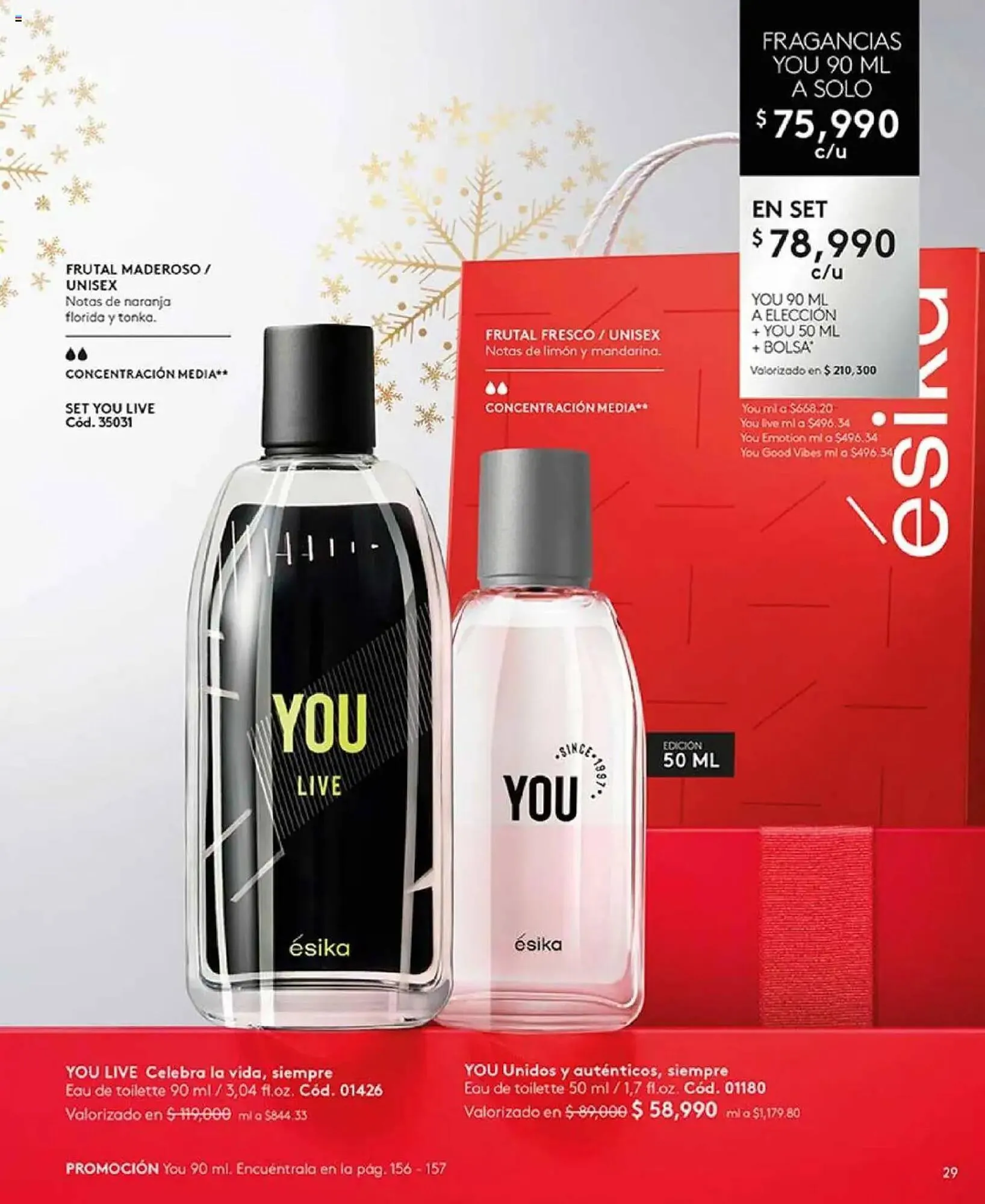 Catalogo de Catálogo Ésika 14 de octubre al 31 de diciembre 2025 - Pag 29