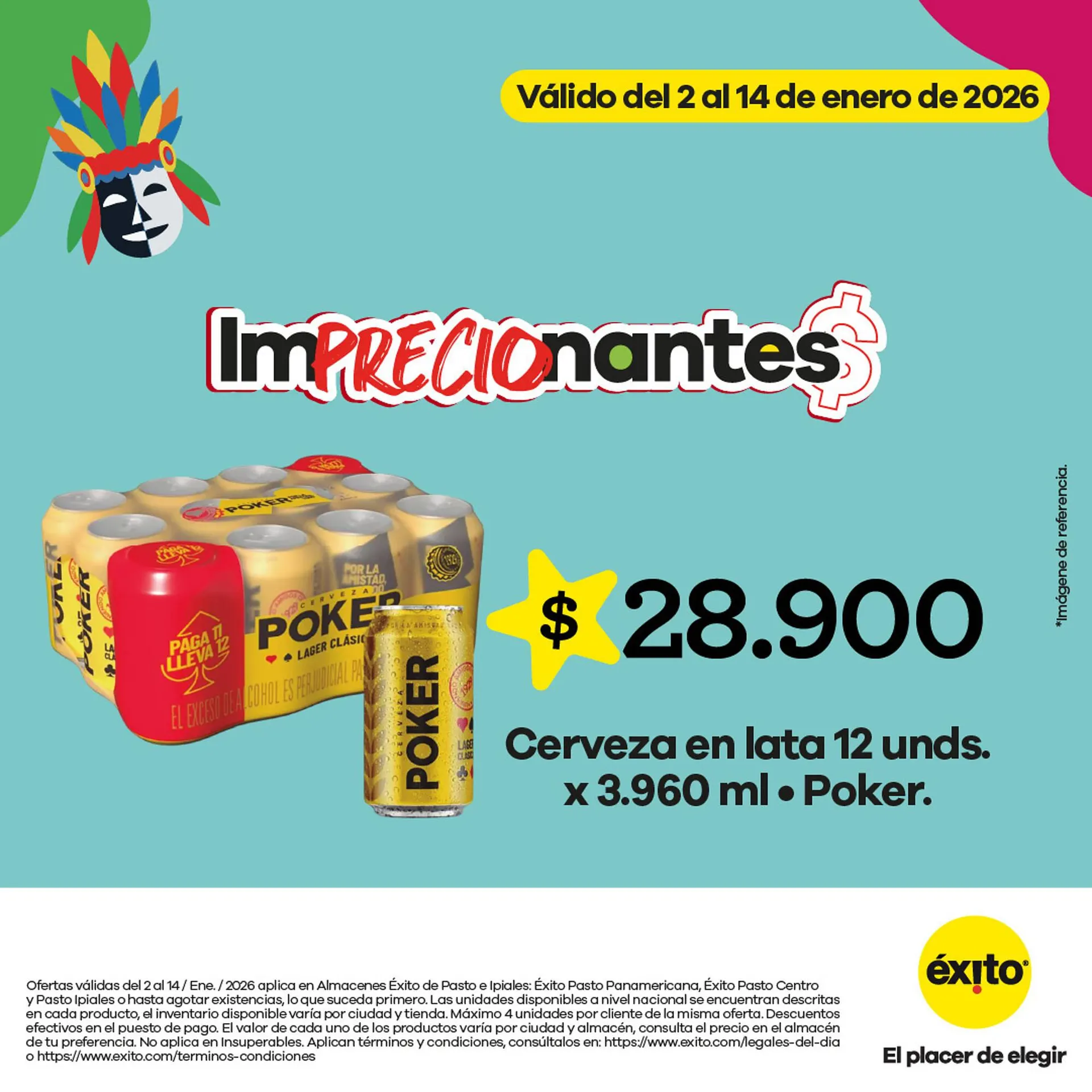 Catalogo de Catálogo Éxito 2 de enero al 14 de enero 2026 - Pag 1