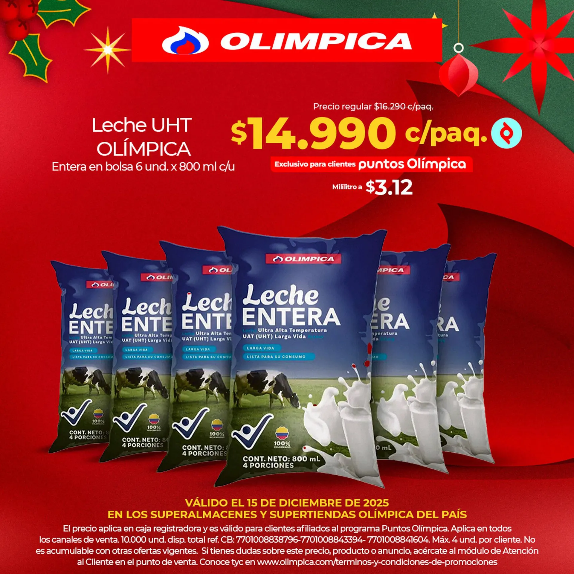 Catalogo de Catálogo Olímpica 15 de diciembre al 15 de diciembre 2025 - Pag 4