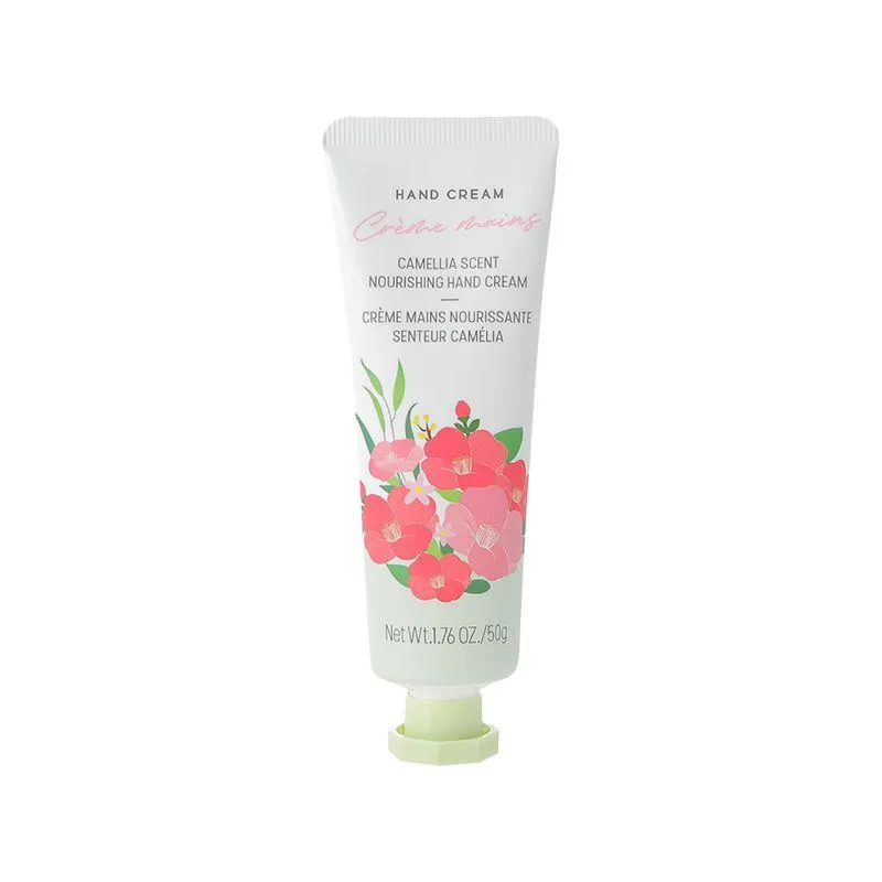 Crema de Manos Nutritiva con Aroma de Camelia