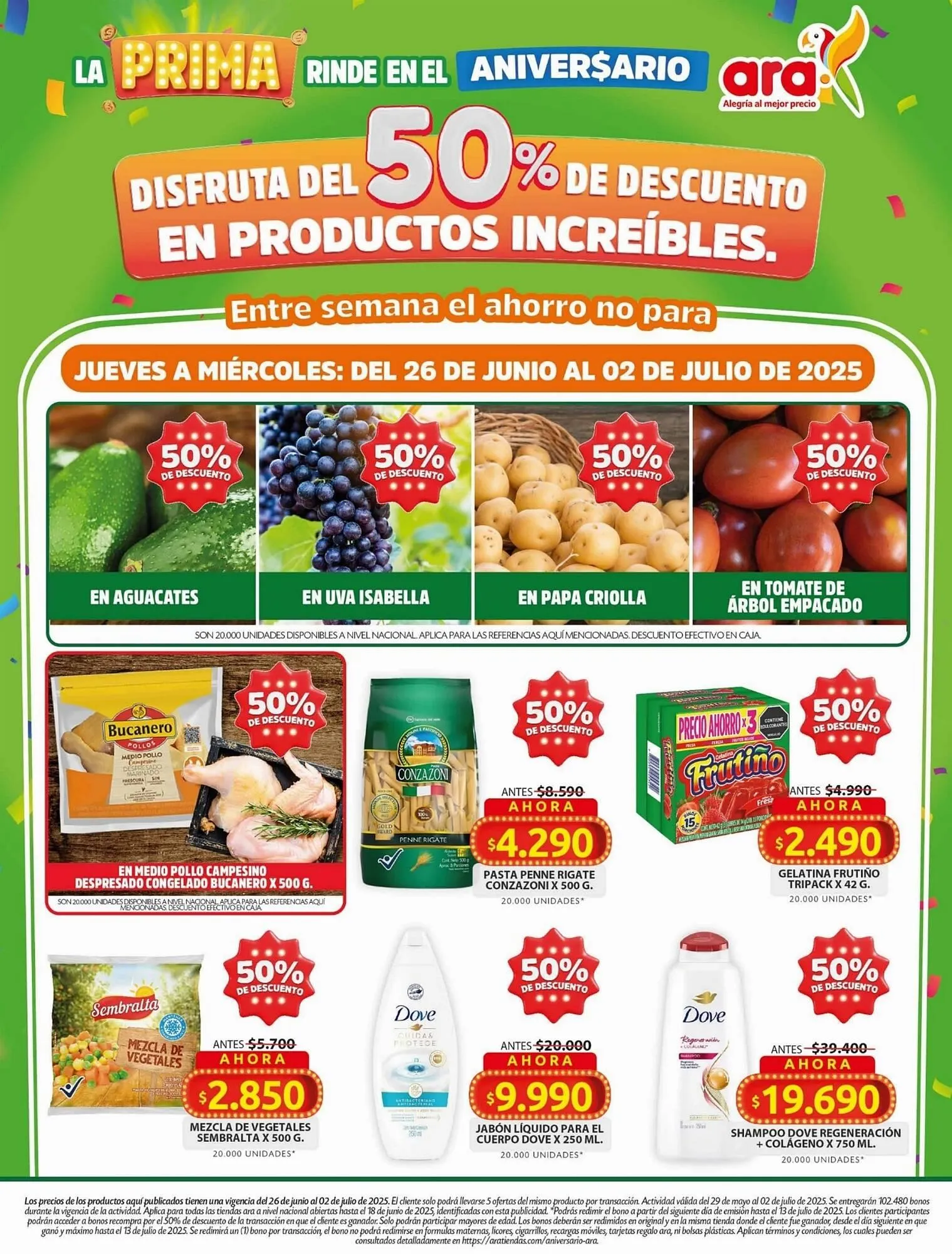 Catalogo de Catálogo Ara 26 de junio al 3 de julio 2025 - Pag 1
