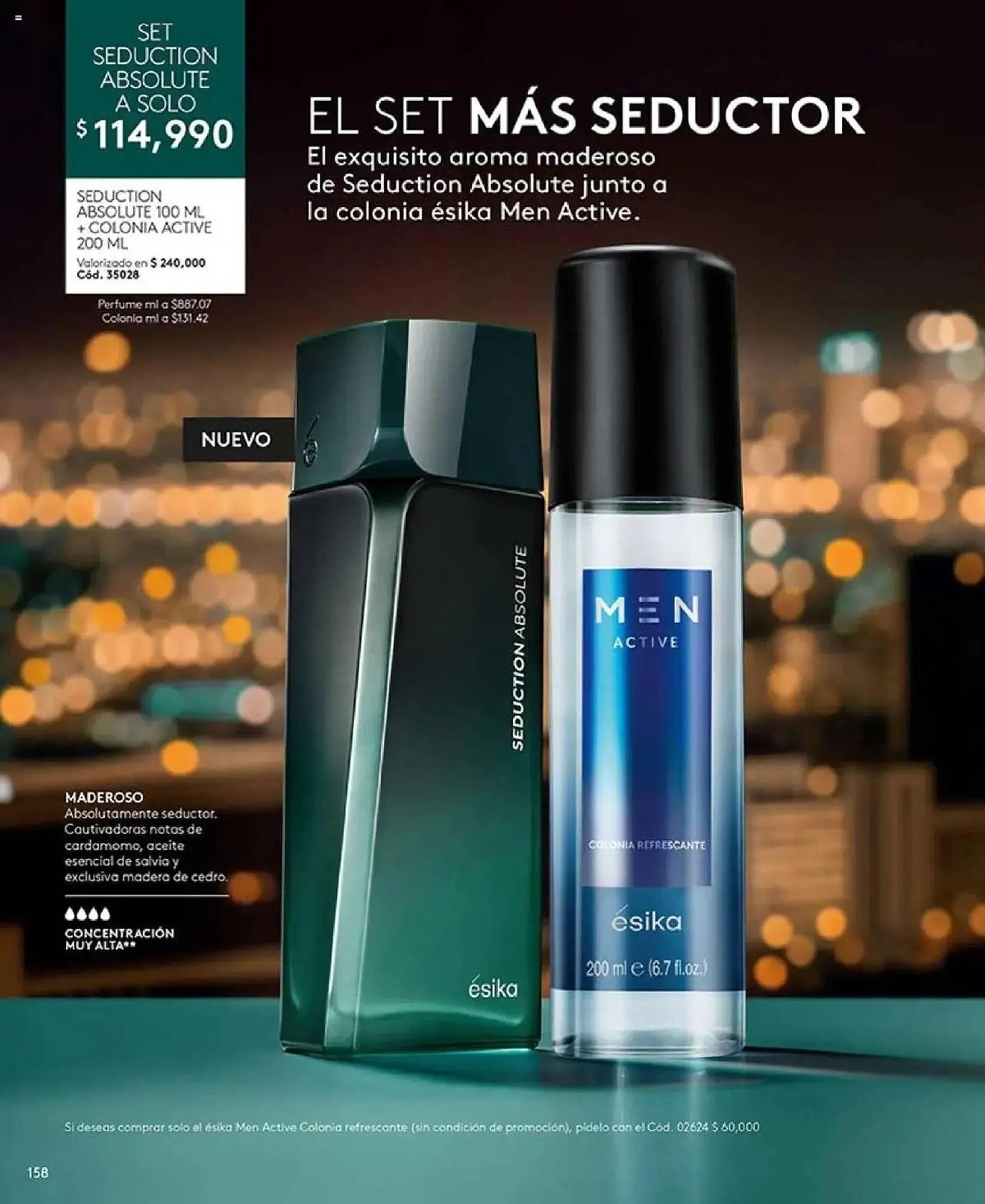 Catalogo de Catálogo Ésika 9 de julio al 1 de septiembre 2025 - Pag 158