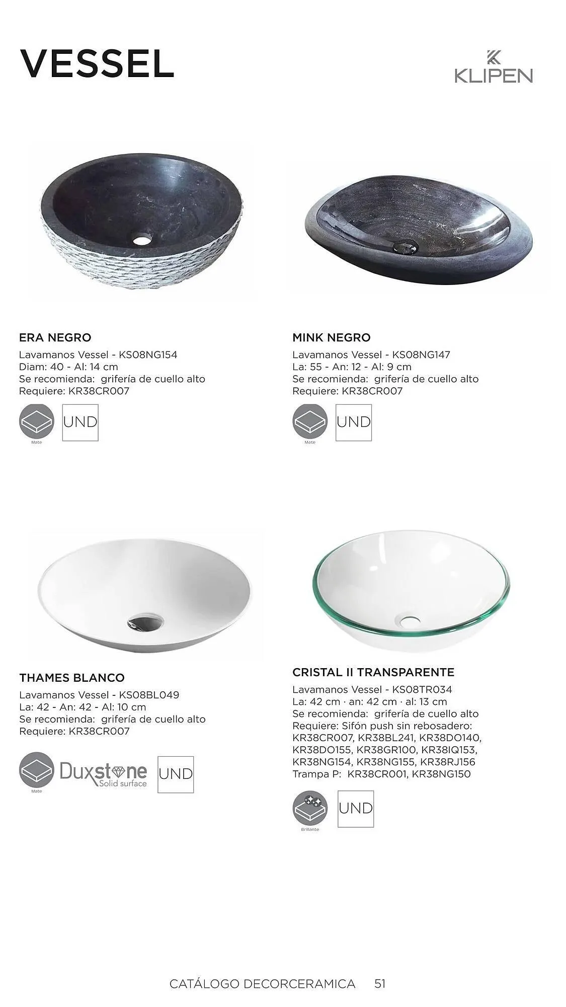 Catalogo de Catálogo Decorceramica 6 de noviembre al 6 de mayo 2025 - Pag 51