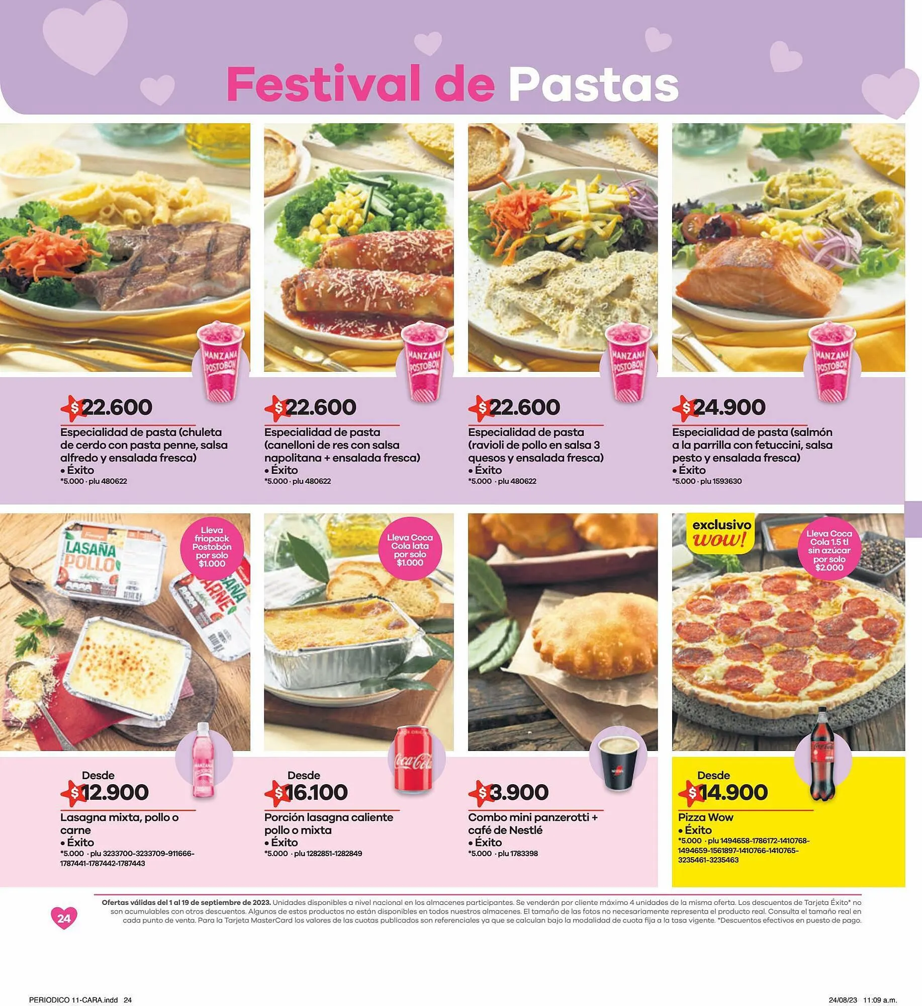 Catalogo de Catálogo Éxito 1 de septiembre al 19 de septiembre 2023 - Pag 24