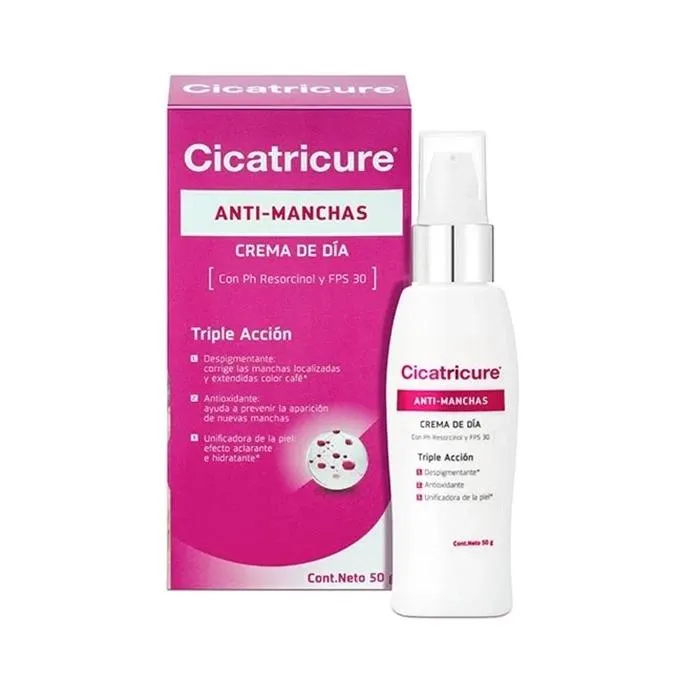 Cicatricure Crema Facial Antimanchas Antiarrugas Antiedad 50 G