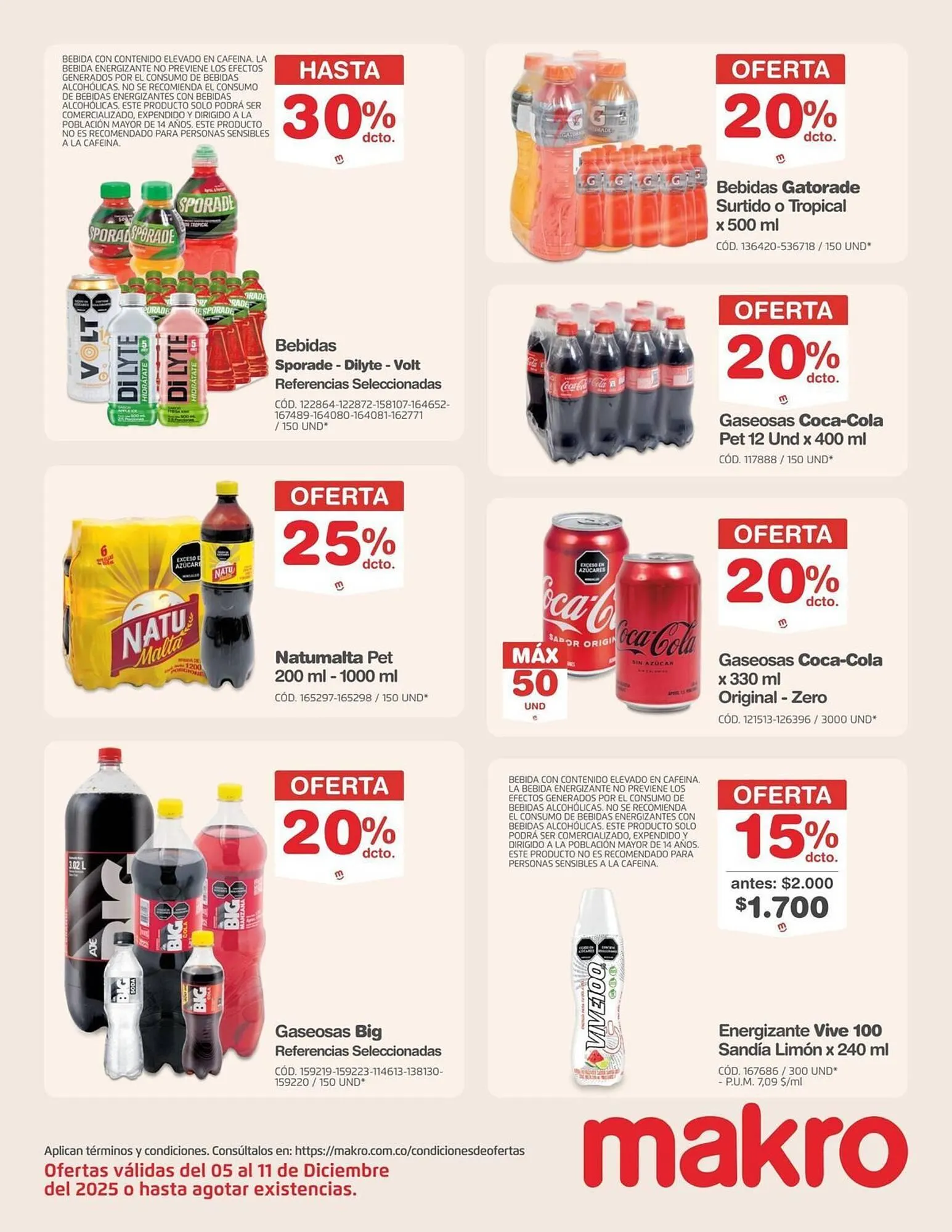 Catalogo de Catálogo Makro 5 de diciembre al 11 de diciembre 2025 - Pag 18