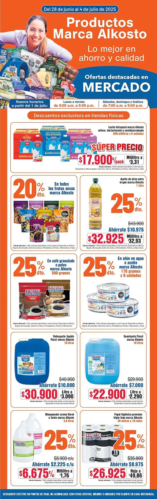 Catalogo de Catálogo Alkosto 28 de junio al 5 de julio 2025 - Pag 1