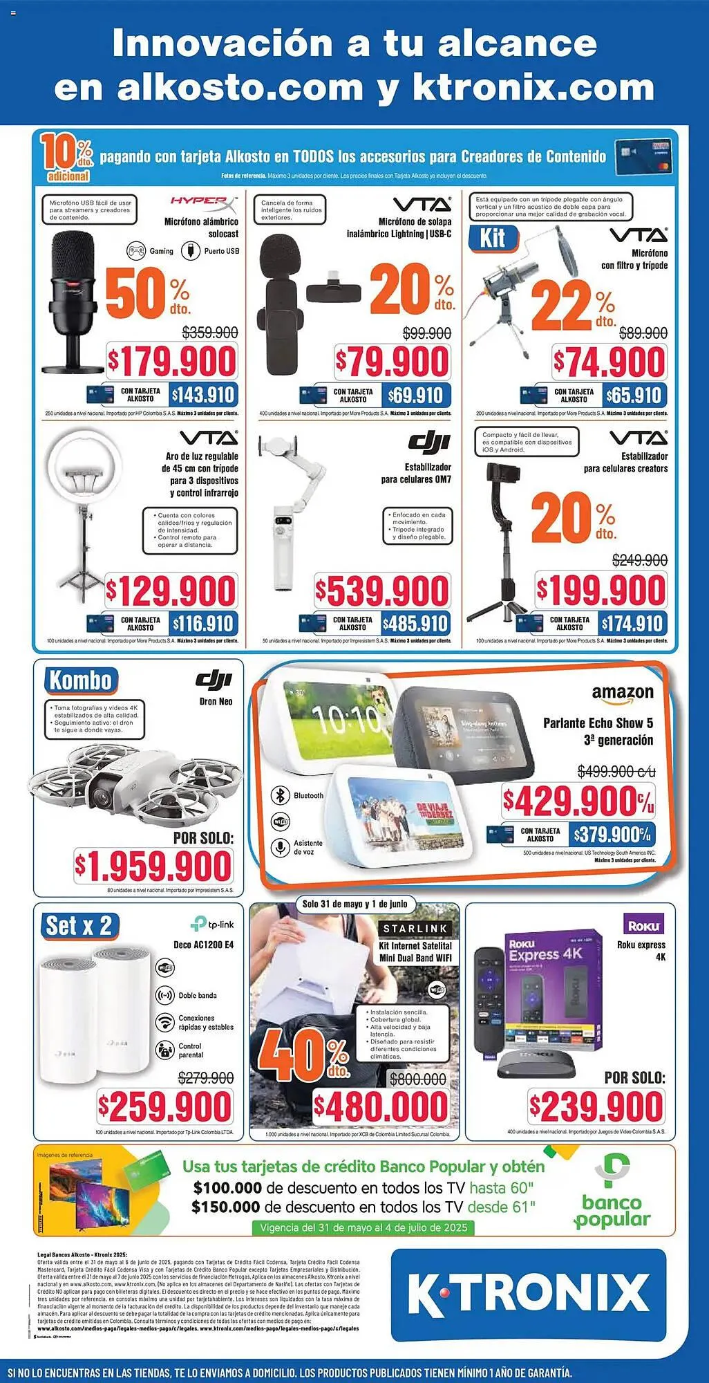 Catalogo de Catálogo Alkosto 31 de mayo al 9 de junio 2025 - Pag 11