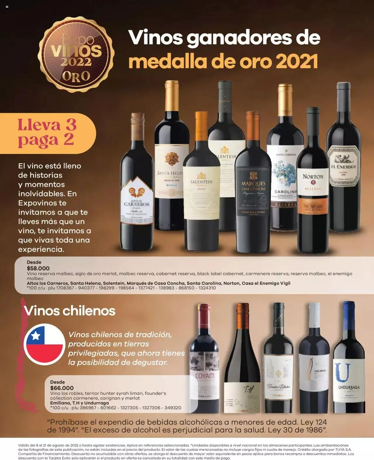 Catalogo de Éxito - Reunión de Negocios Vino Tinto 8 de agosto al 21 de agosto 2023 - Pag 2