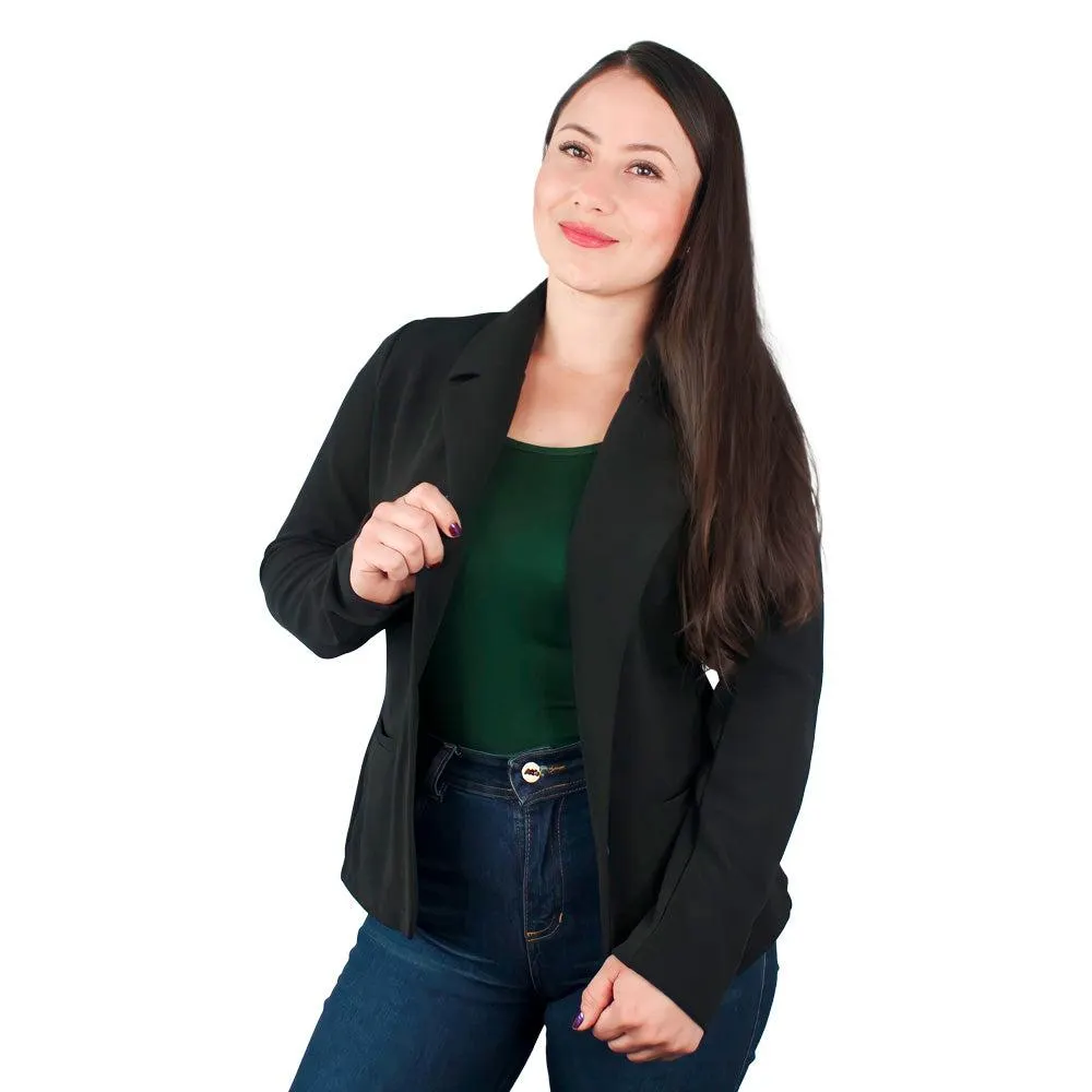 Chaqueta Liviana Mujer Lec Lee Negro