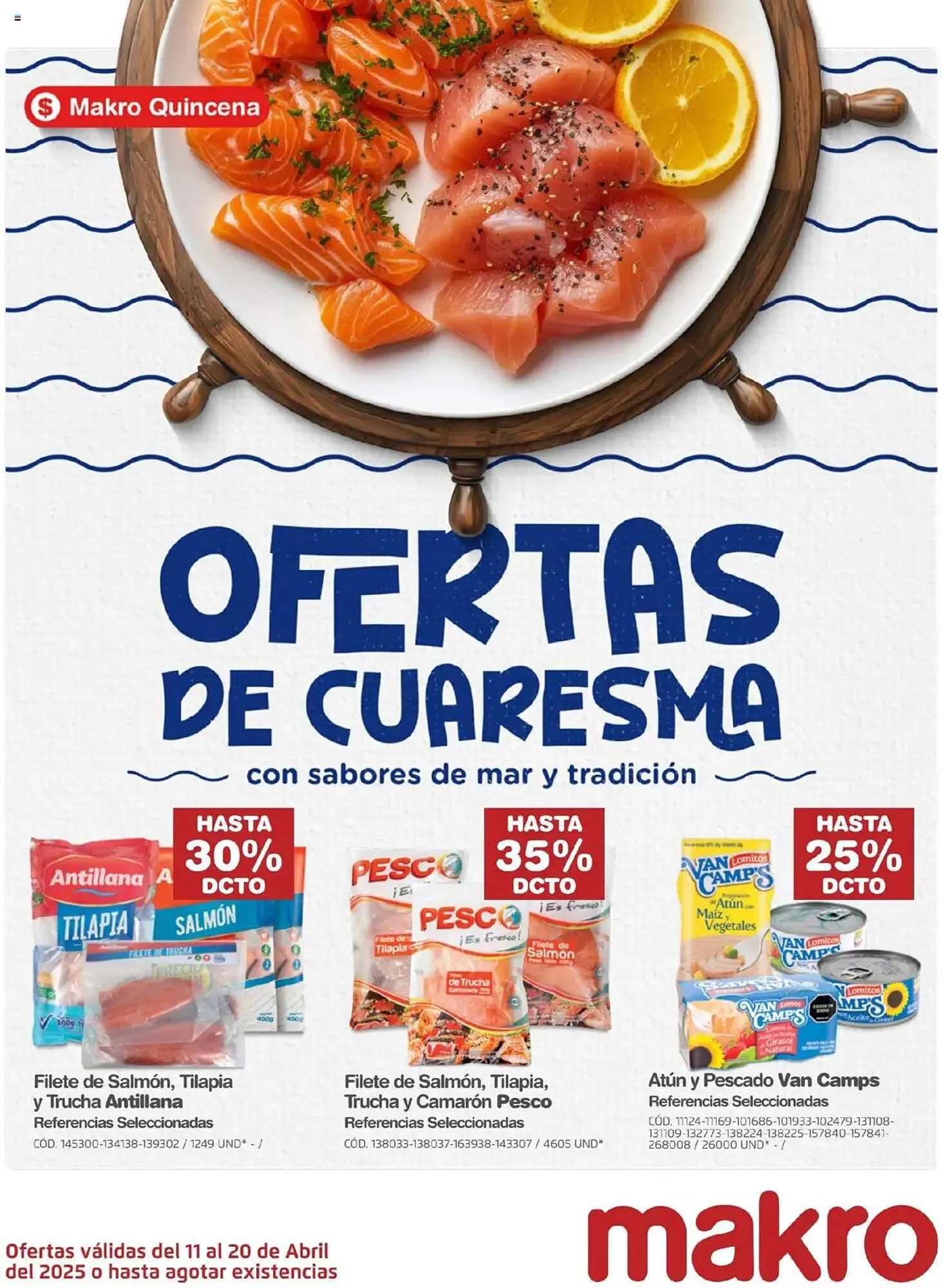 Catalogo de Catálogo Makro 11 de abril al 20 de abril 2025 - Pag 1