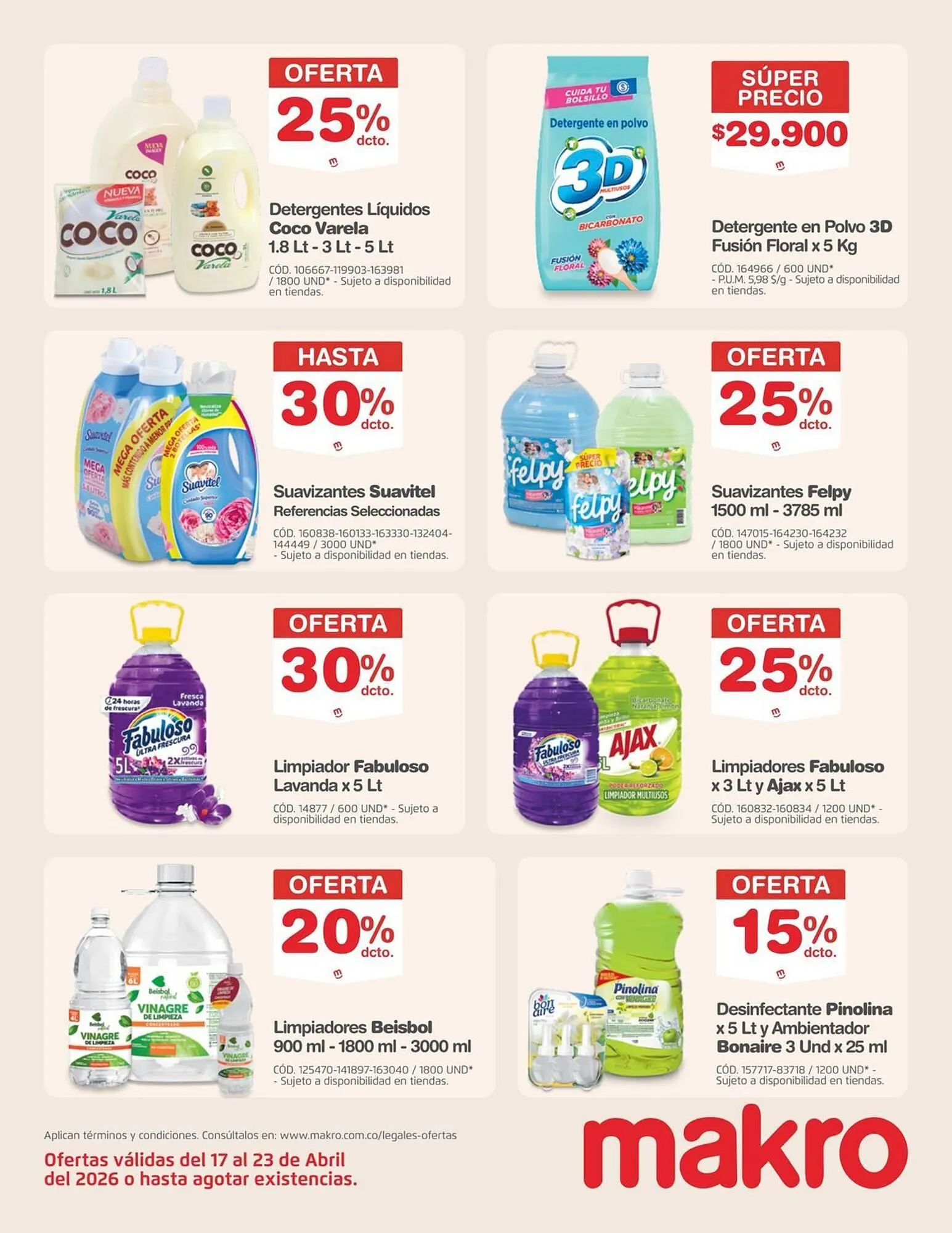 Catalogo de Catálogo Makro 21 de abril al 23 de abril 2026 - Pag 22