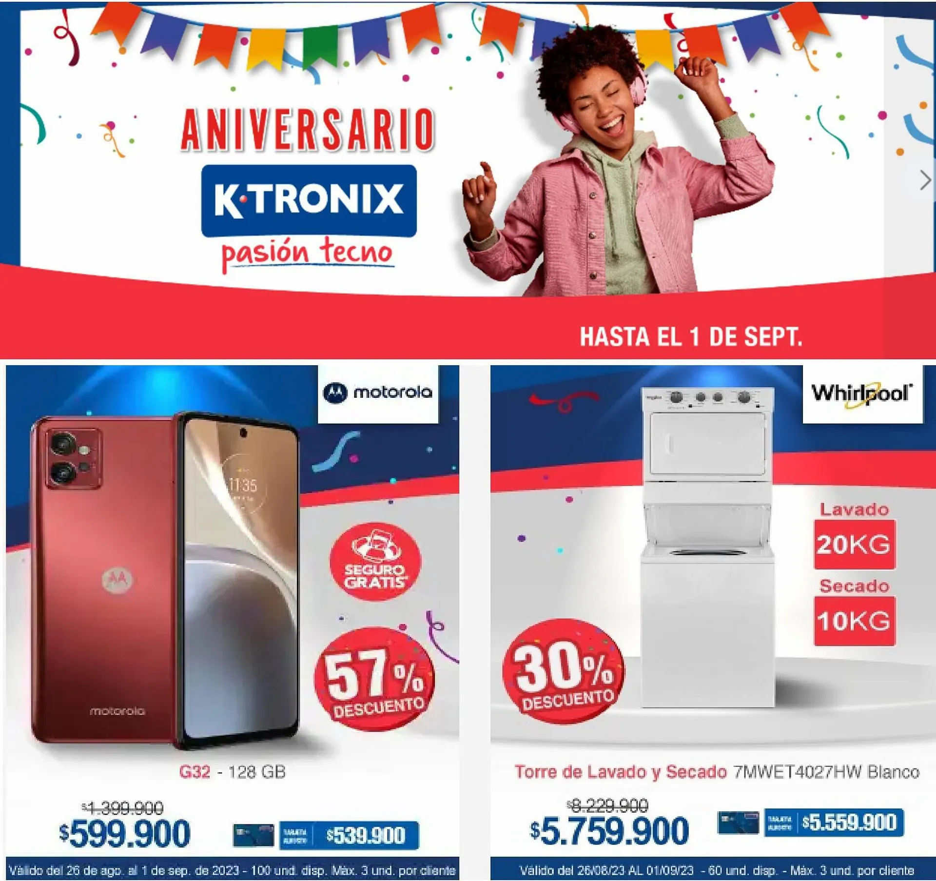 Catalogo de Catálogo Ktronix 26 de agosto al 1 de septiembre 2023 - Pag 1