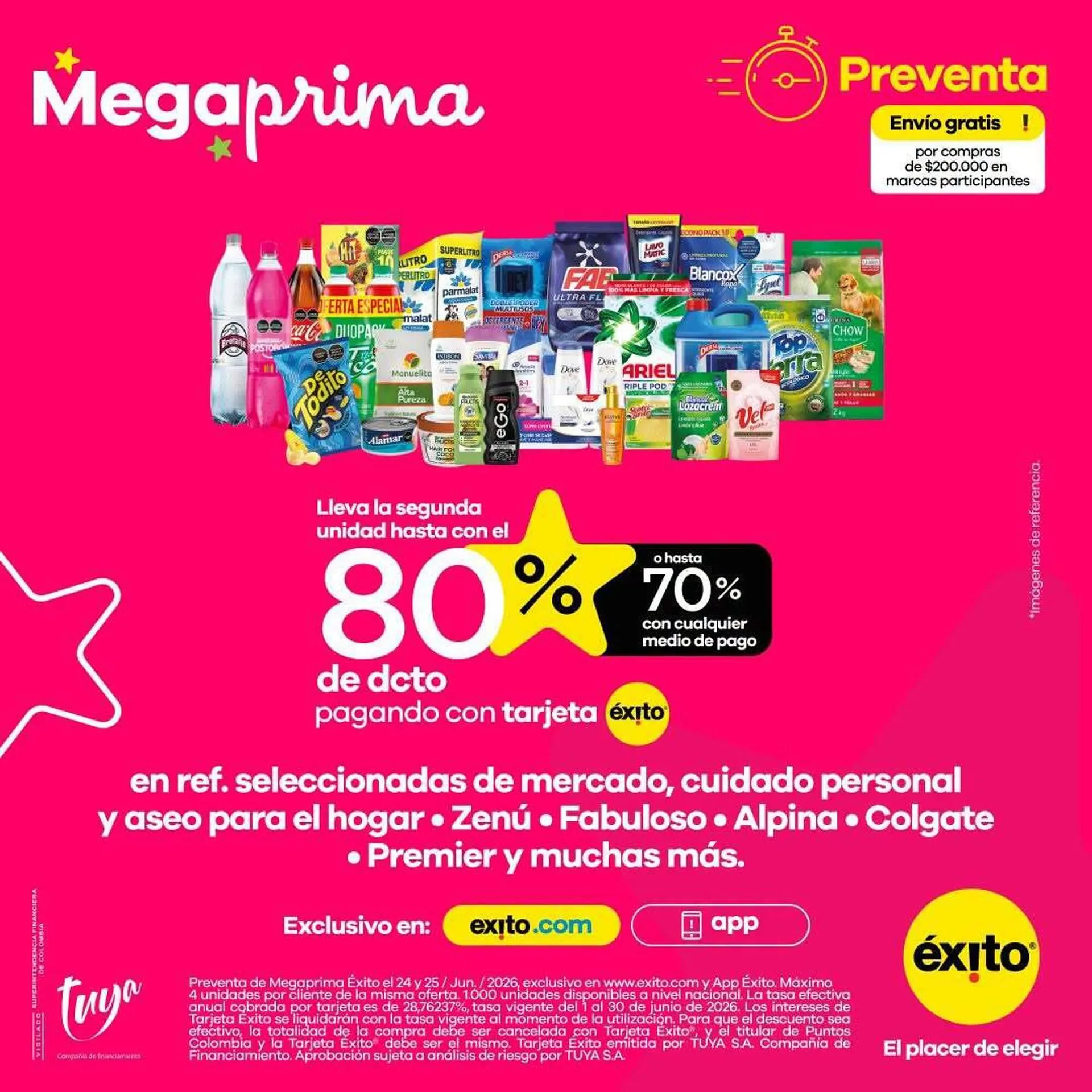 Catalogo de Catálogo Éxito 24 de junio al 25 de junio 2026 - Pag 1