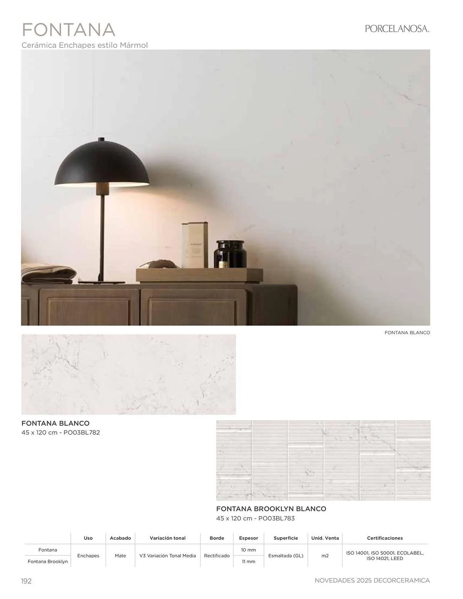 Catalogo de Catálogo Decorceramica 9 de diciembre al 31 de diciembre 2025 - Pag 192