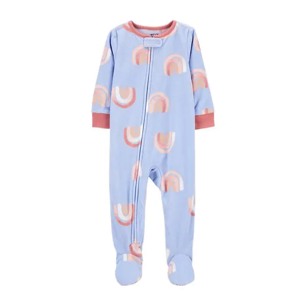 Pijama Enteriza Lila Estampado Multicolor Niñas - Carter's