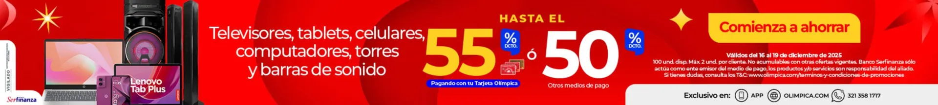 Catalogo de Catálogo Olímpica 16 de diciembre al 19 de diciembre 2025 - Pag 1