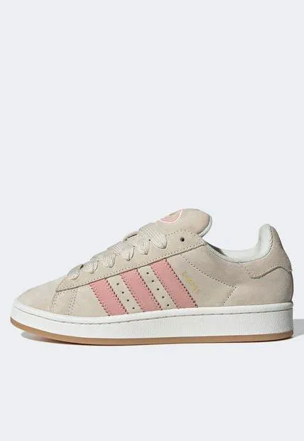 Tenis Lifestyle Beige-Palo Rosa-Blanco adidas Originals Campus 00s