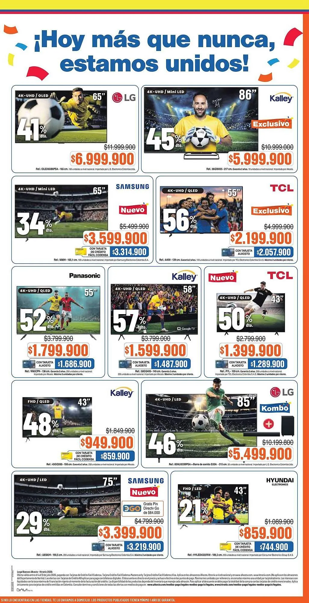 Catalogo de Catálogo Alkosto 4 de julio al 10 de julio 2026 - Pag 11
