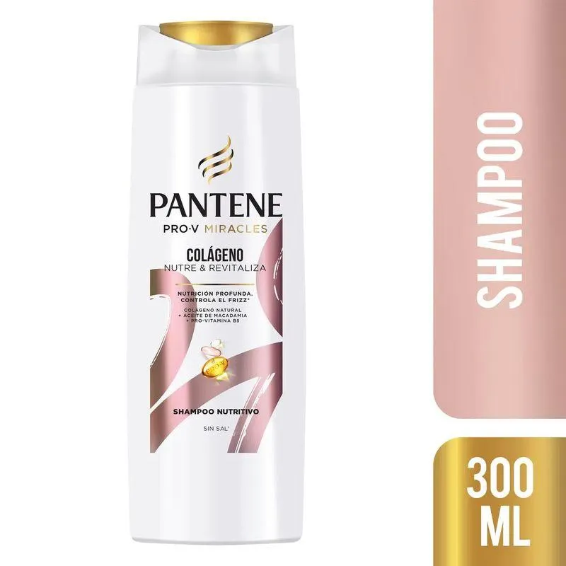 SHAMPOO PANTENE COLAGENO X300 ML