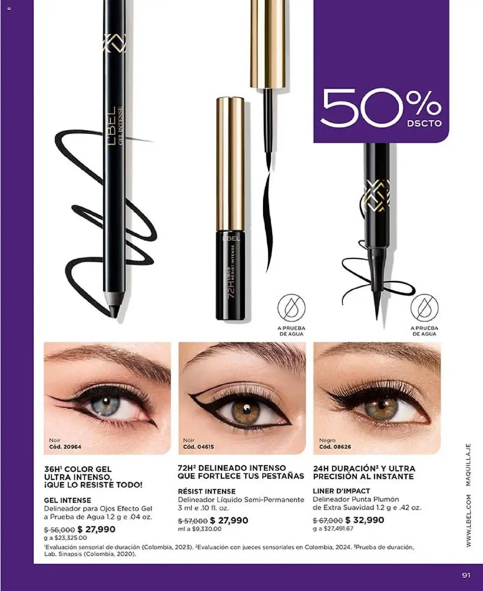 Catalogo de Catálogo L'bel 29 de julio al 16 de septiembre 2025 - Pag 91