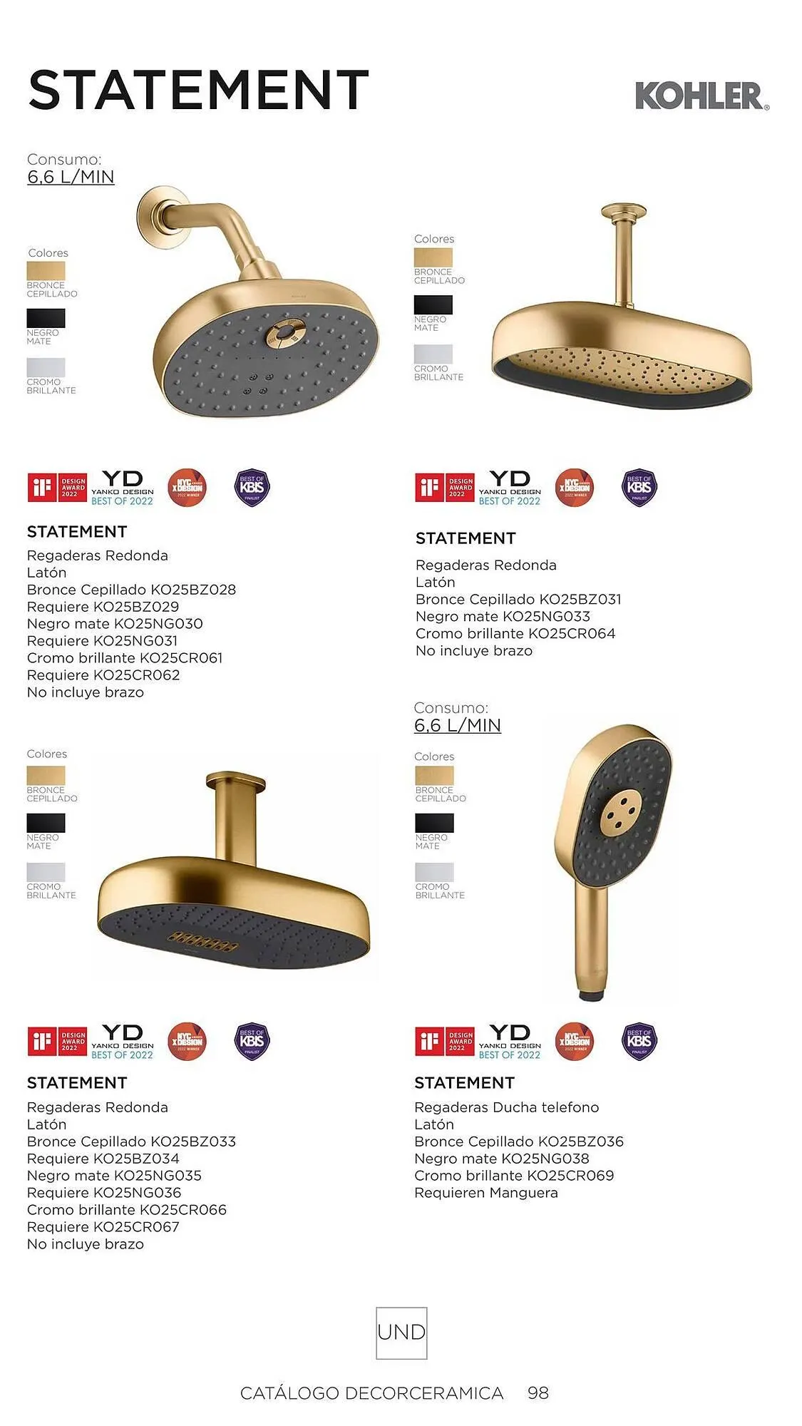 Catalogo de Catálogo Decorceramica 6 de noviembre al 6 de mayo 2025 - Pag 98