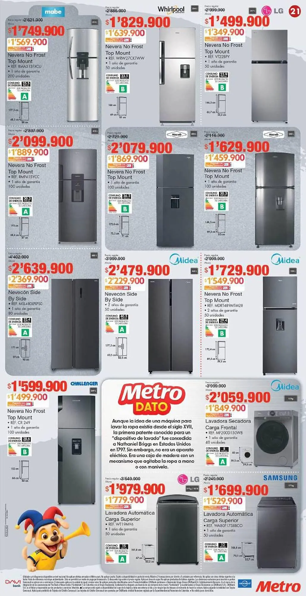 Catalogo de Catálogo Metro 16 de febrero al 1 de marzo 2026 - Pag 21