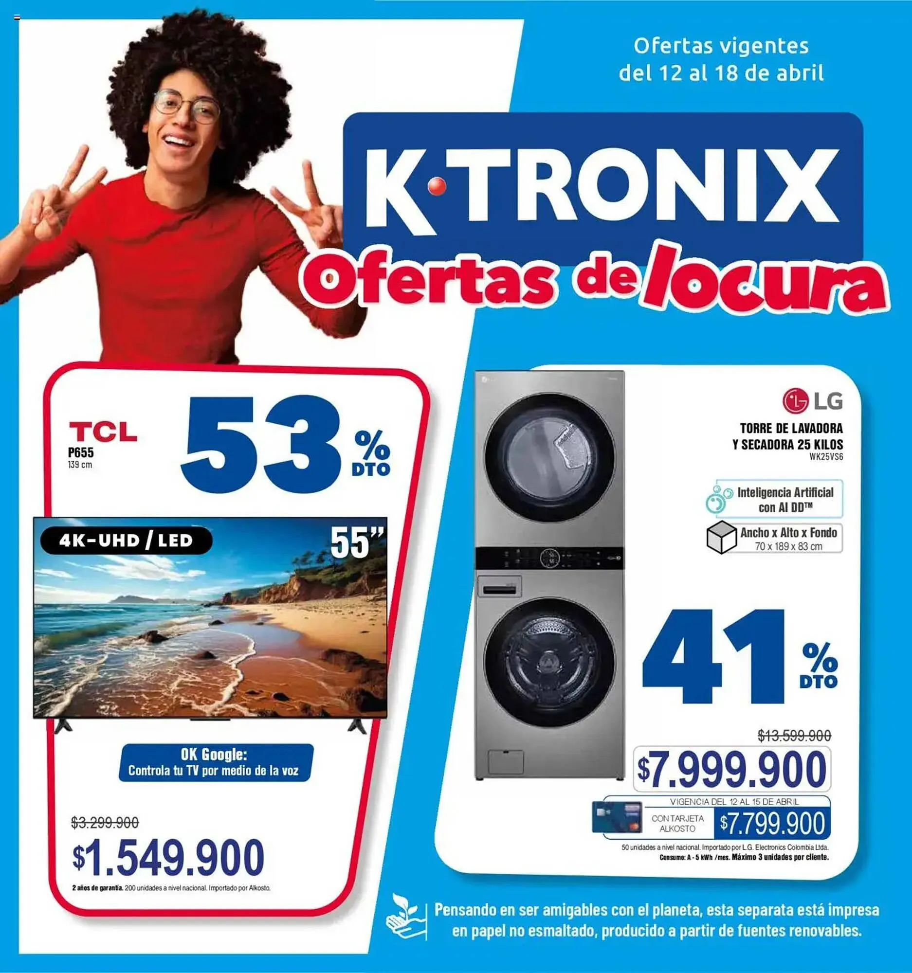 Catalogo de Catálogo Ktronix 13 de abril al 18 de abril 2025 - Pag 1