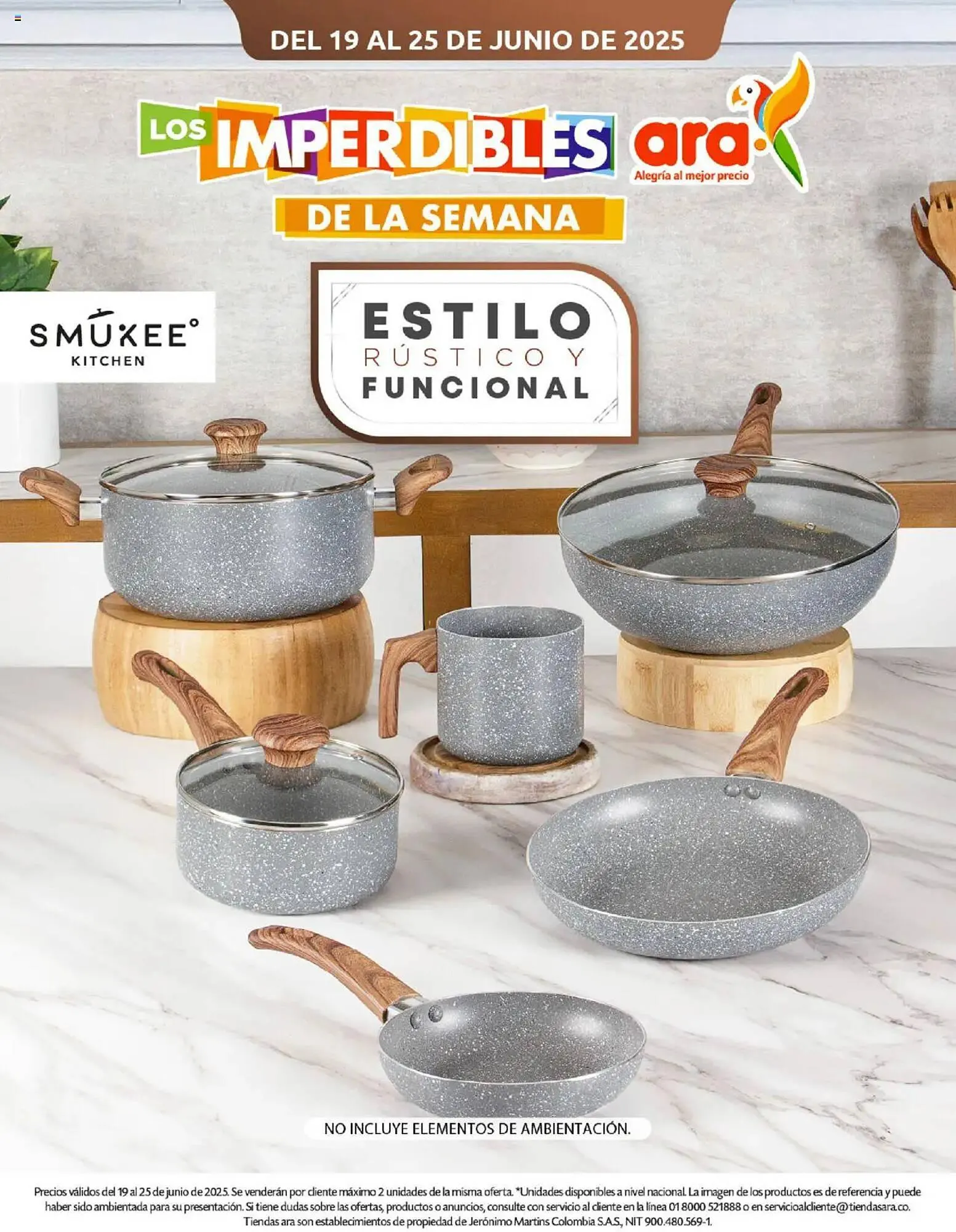 Catalogo de Catálogo Ara 19 de junio al 25 de junio 2025 - Pag 1