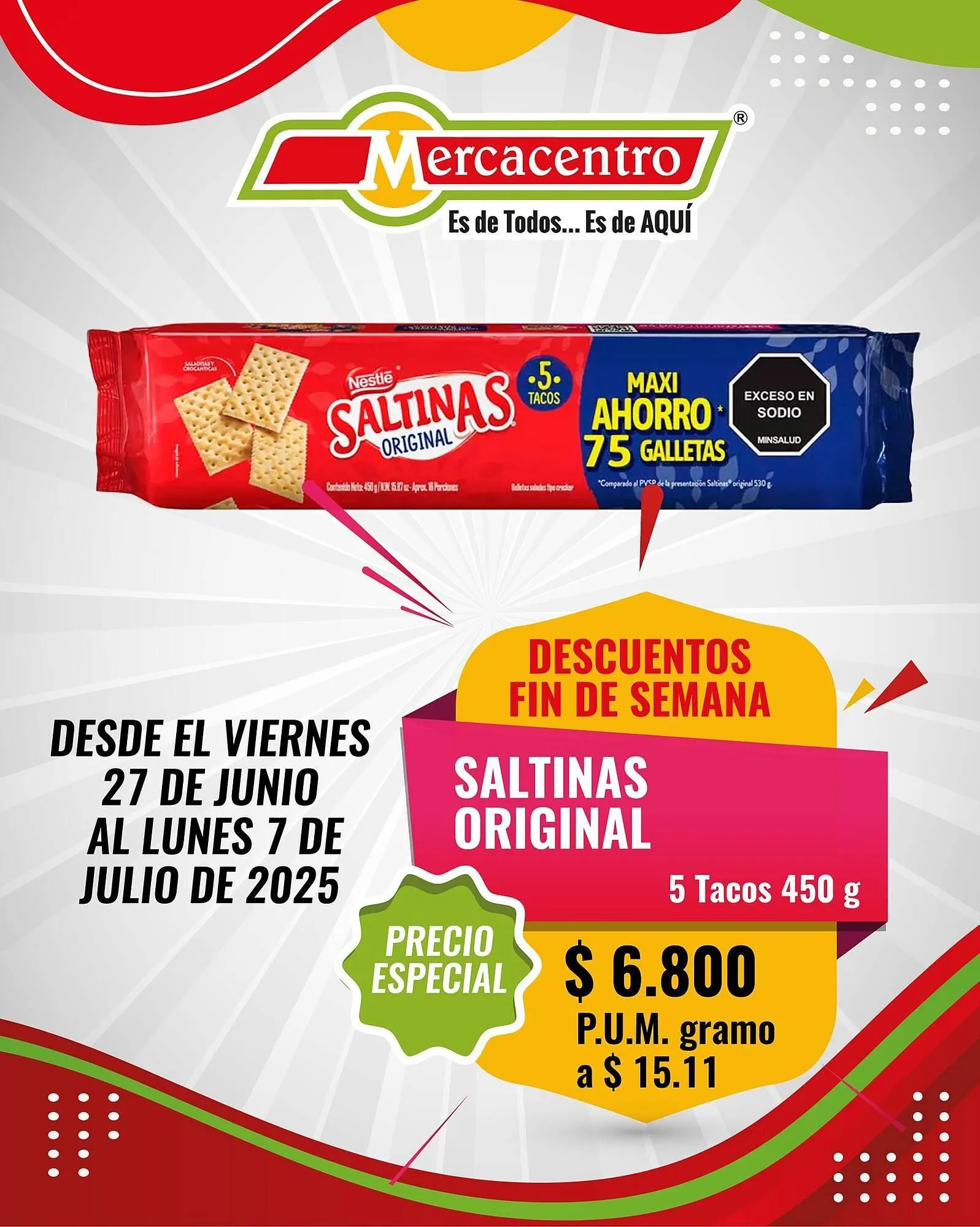 Catalogo de Catálogo MercaCentro 1 de julio al 7 de julio 2025 - Pag 1