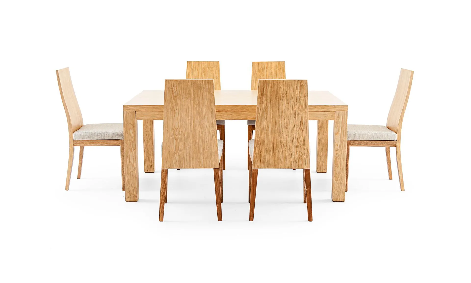 Mesa Comedor New Parson + 6 Sillas Atezza