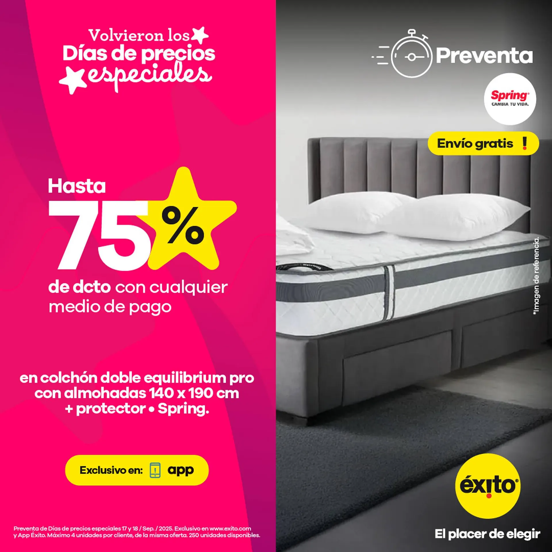 Catalogo de Catálogo Éxito 17 de septiembre al 18 de septiembre 2025 - Pag 1