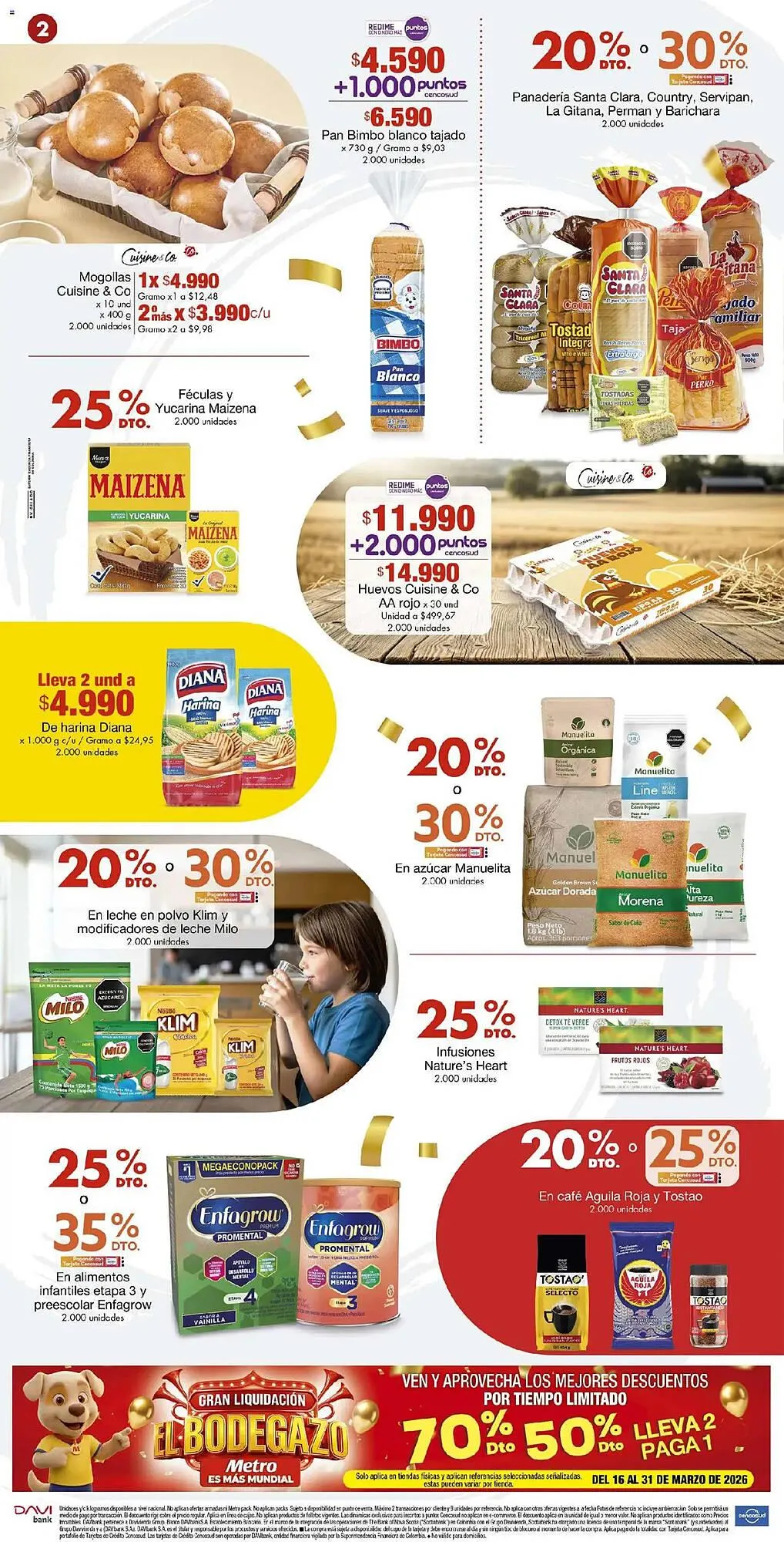 Catalogo de Catálogo Metro 27 de marzo al 2 de abril 2026 - Pag 2