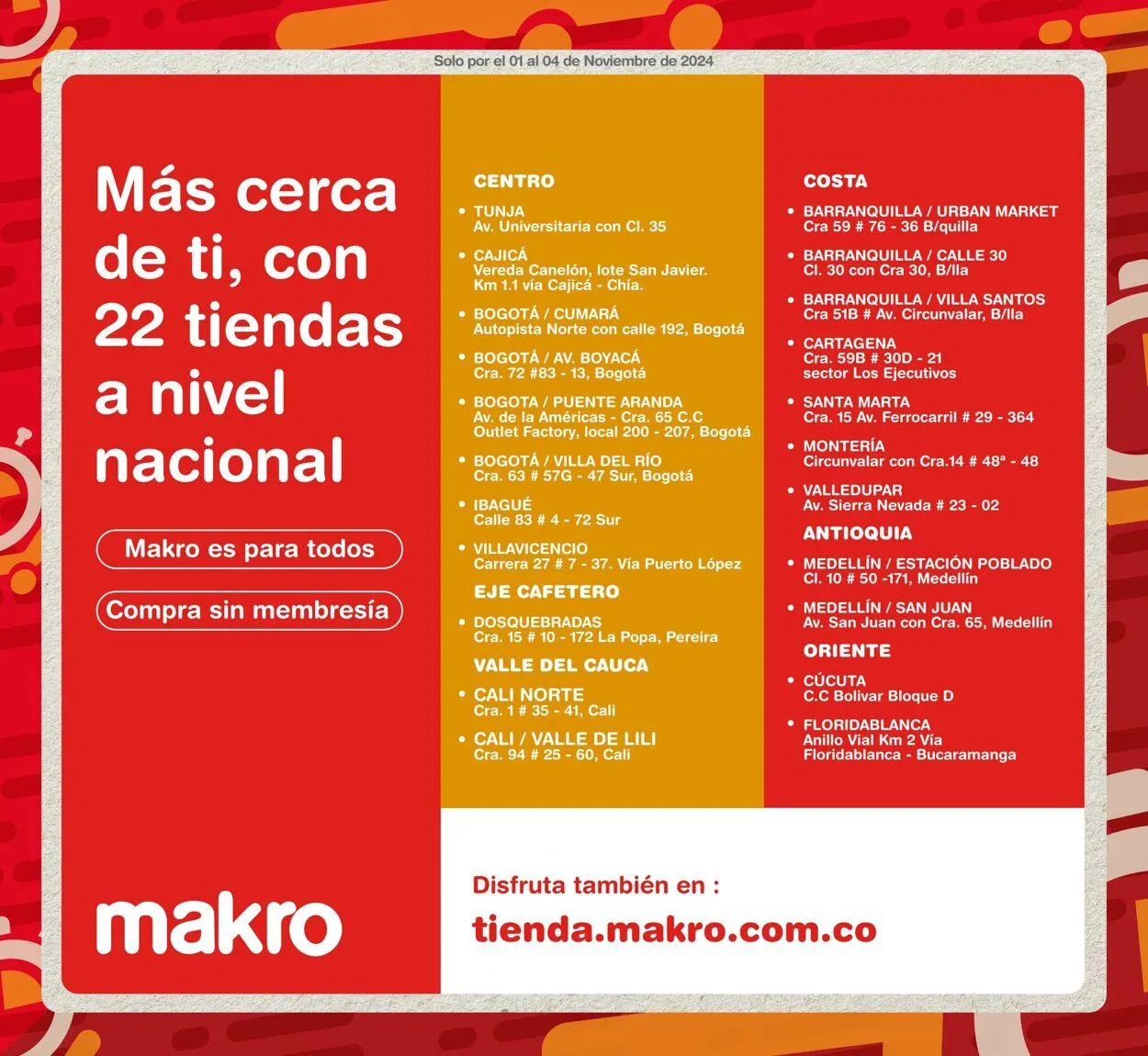 Catalogo de Makro 31 de octubre al 1 de abril 2025 - Pag 8