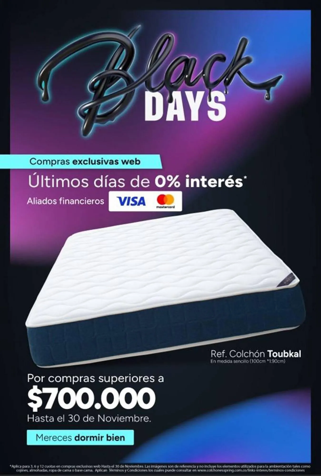 Catalogo de Catálogo Colchones Spring 19 de noviembre al 30 de noviembre 2024 - Pag 3