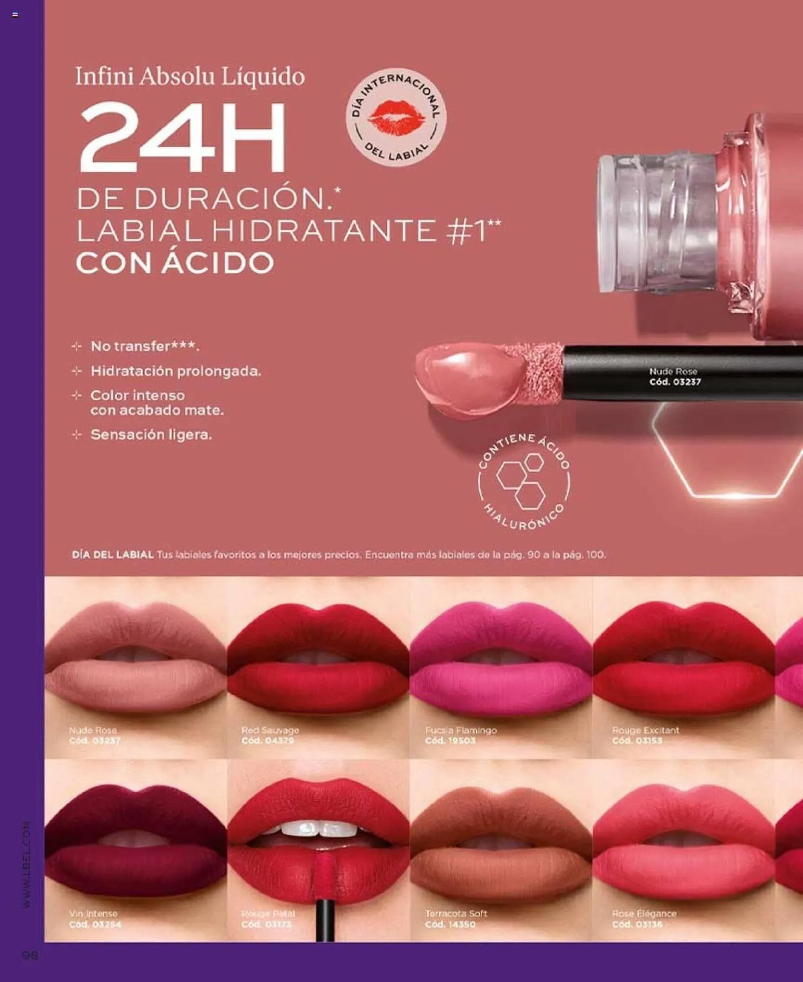 Catalogo de Catálogo L'bel 1 de agosto al 31 de agosto 2024 - Pag 98