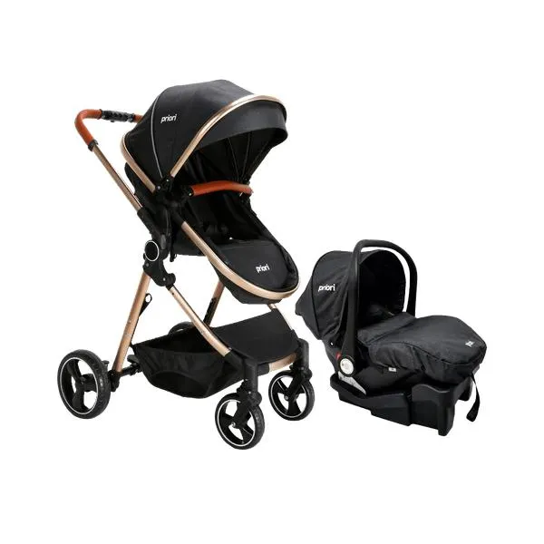 Coche System Mike Priori 3 en 1 - Negro